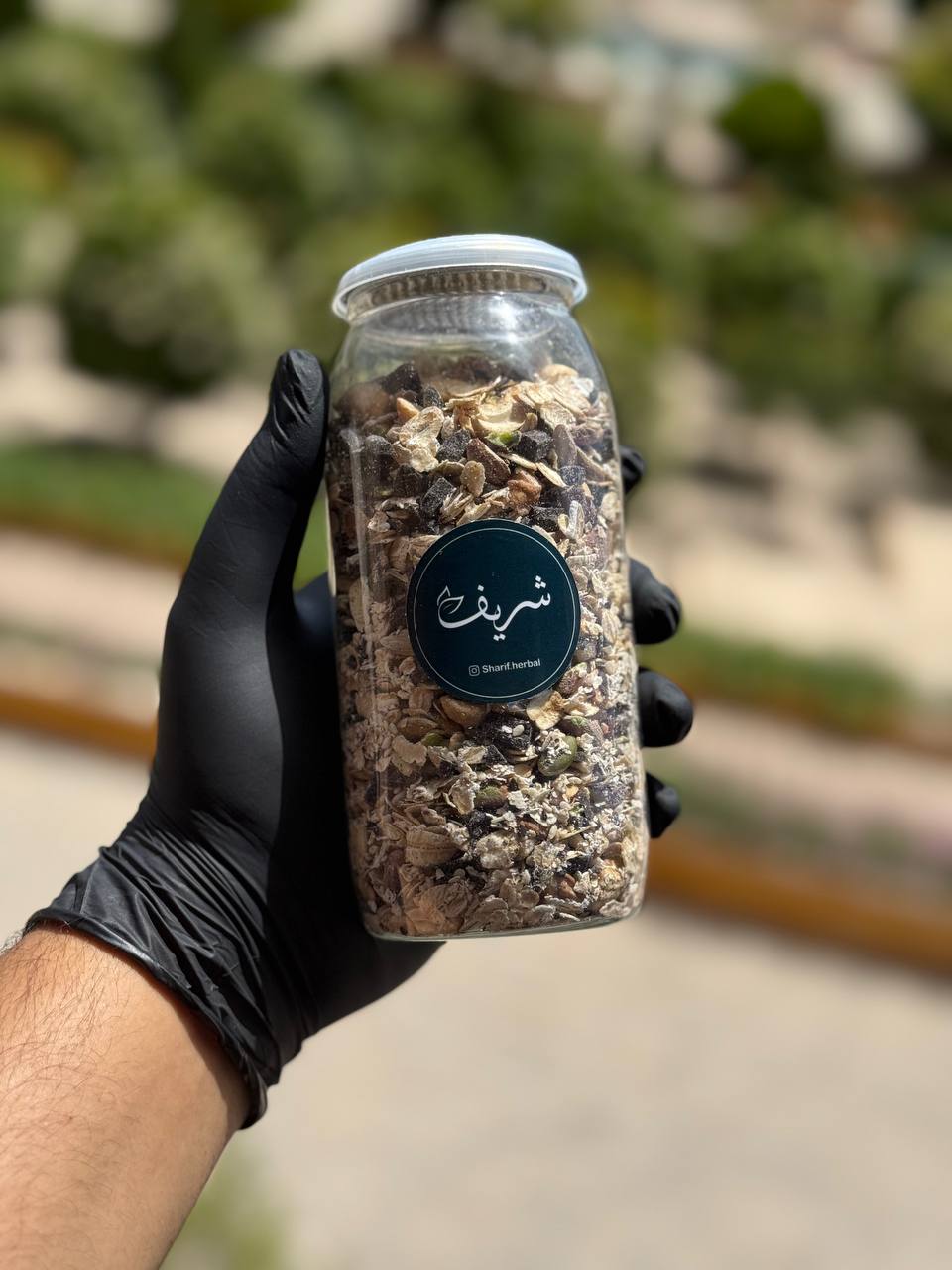 گرانولا شکلاتی رژیمی (1) گرانولا شکلاتی رژیمی